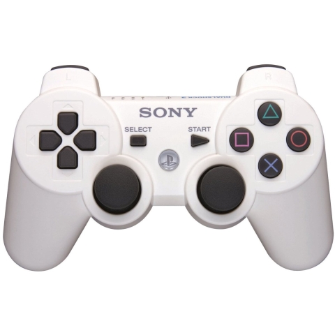 Sony Wireless Dual Shock 3 Controller (White)
