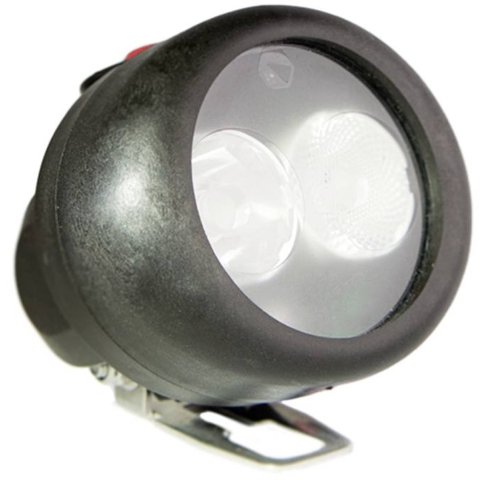 KSE-Lights 6003-series POWER Helmlamp LED werkt op een accu 420 lm 10 h