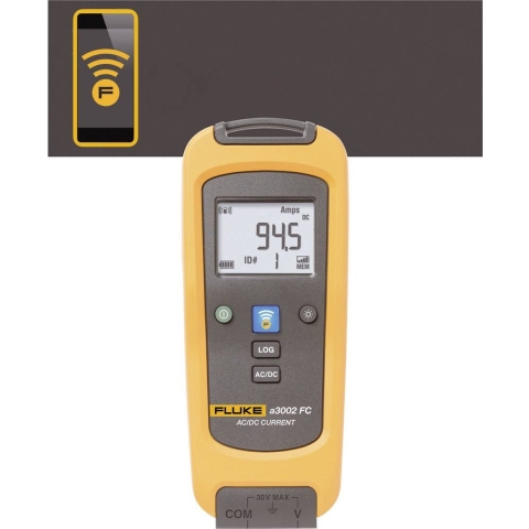 Fluke FLK-a3002 FC Stroomtang, Multimeter Digitaal Datalogger CAT III 1000 V, CAT IV 600 V Weergave (counts): 6000
