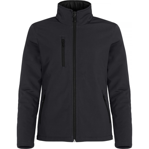 Clique 0200957 Padded Softshell Ladies - Zwart - L