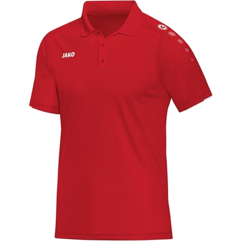 JAKO 6350K Polo Classico Kids - Rood - 164