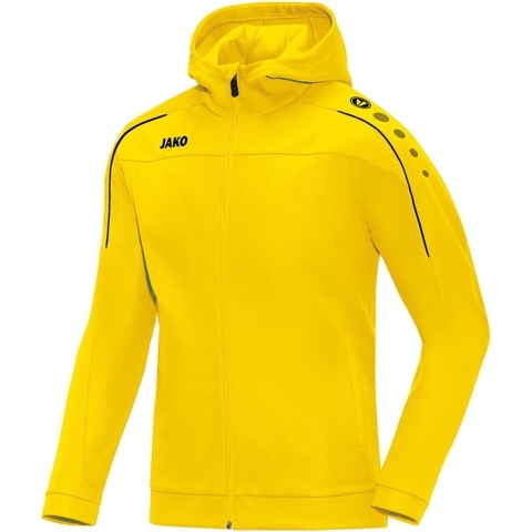 JAKO 6850K Jas Met Kap Classico Kids - Citroen - 128