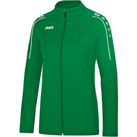 JAKO 9850D Vrijetijdsvest Classico Dames - Sportgroen - 36