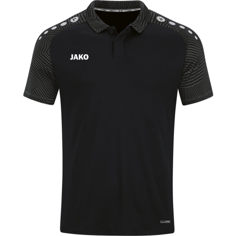 JAKO 6322 Polo Performance - Zwart/Antra Light - 4XL