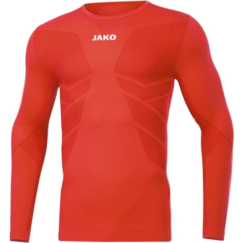 JAKO 6455 Longsleeve Comfort 2.0 - Flame - XS