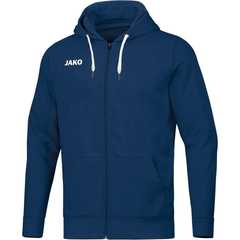 JAKO 6865D Jas Met Kap Base Dames - Marine - 36
