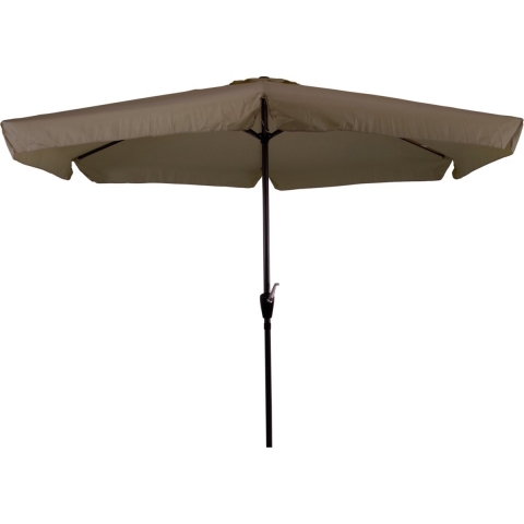 Parasol Gemini - Taupe - Diameter: 3m