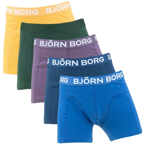 Björn Borg Boxershorts - 5-pack - Multipack - Björn Borg - 13-14 jaar (158-164) - Boxershorts