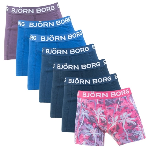 Björn Borg Boxershorts - 7-pack - Multipack - Björn Borg - 15-16 jaar (170-176) - Boxershorts