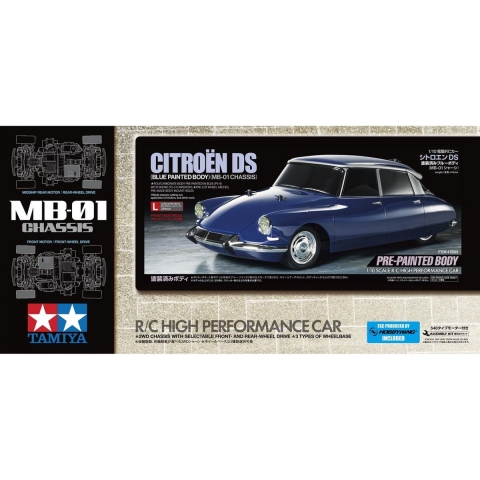 Tamiya 1:10 RC auto Elektro Straatmodel Citroen DS Bouwpakket