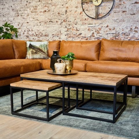 Starfurn Salontafel Denver | Set van 3 | Rechthoek