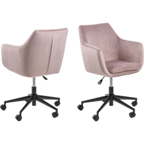 by fonQ basic Comfy Bureaustoel - Roze