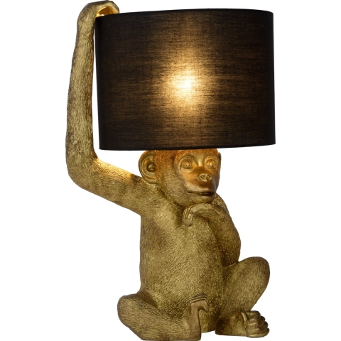 Lucide EXTRAVAGANZA CHIMP Tafellamp - Zwart
