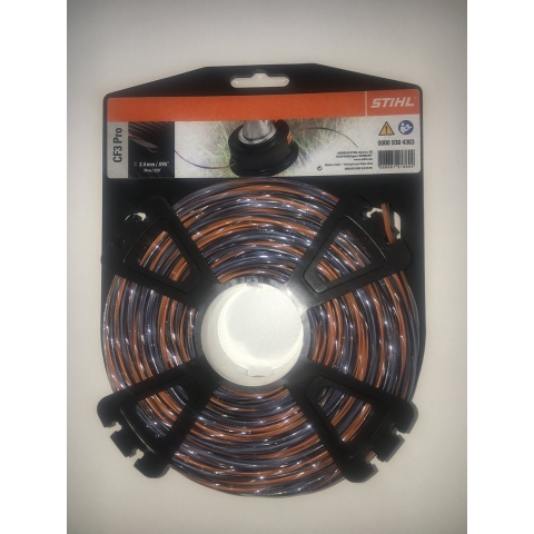 Stihl Accessoires maaidraad | Hightech CF3 Pro kruisvormig | Ø 2,4mm x 70m - 00009304303