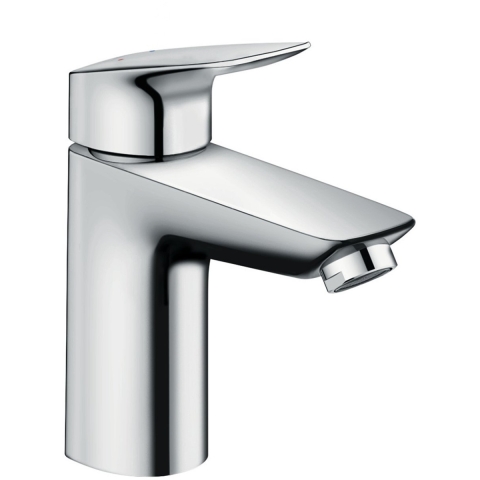 hansgrohe Logis eengreeps wastafelmengkraan 100 zonder afvoer chroom