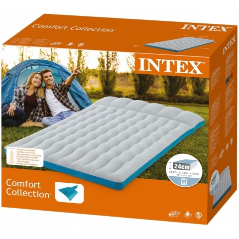 Luchtmatras Intex 127 x 24 x 193 cm (3 Stuks)