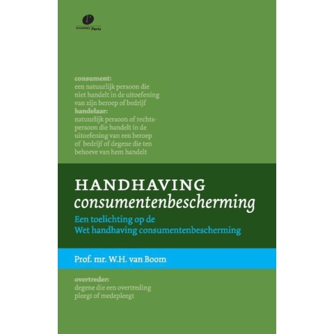 Handhaving consumentenbescherming (Paperback)
