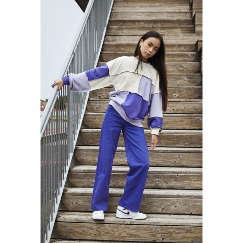 Hound Sweatshirt - Crew Neck - Lavender - Hound - 12 jaar (152) - Sweatshirt