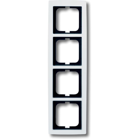 Busch-Jaeger 2CKA001754A4112 Frame Frame 4-voudig Verkeerswit, Wit 1 stuk(s)