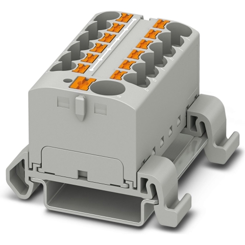 Phoenix Contact 3273154 Verdeelblok 31.2 mm Spanveer Grijs 8 stuk(s)