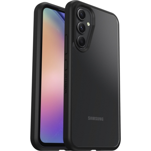 Otterbox React ProPack Backcover Samsung Galaxy A54 5G Zwart, Crystal Inductieve lading, Stootbestendig