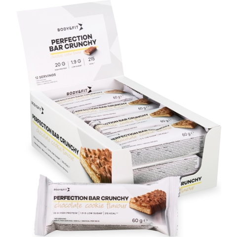 Body&Fit Perfection Bar Crunchy Milk Chocolate Cookie 12 x 60 gr