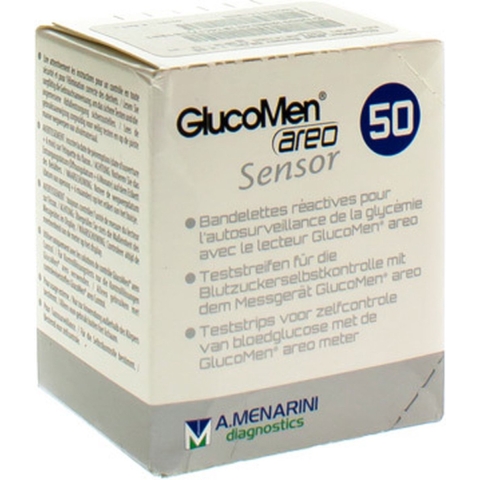 GlucoMen Areo Sensor Teststrips | 50 stuks