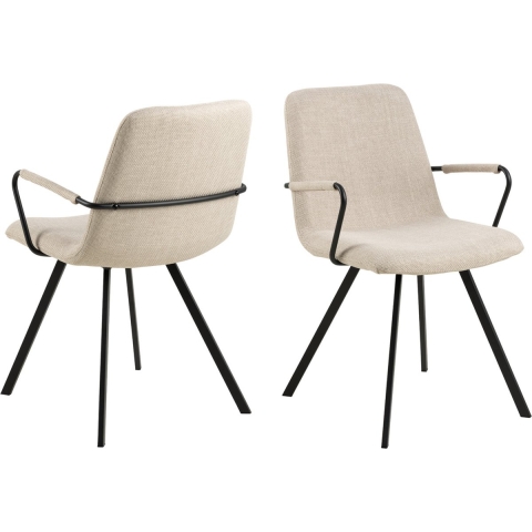 by fonQ basic Business Eetkamerstoel - Beige