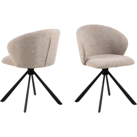 by fonQ basic Embrace Eetkamerstoel - Beige