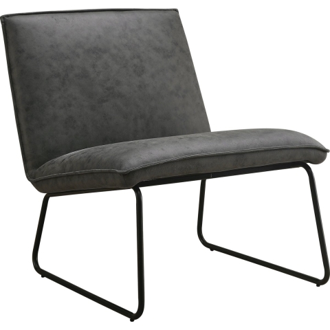 by fonQ Scotch Fauteuil - Microleder - Antraciet
