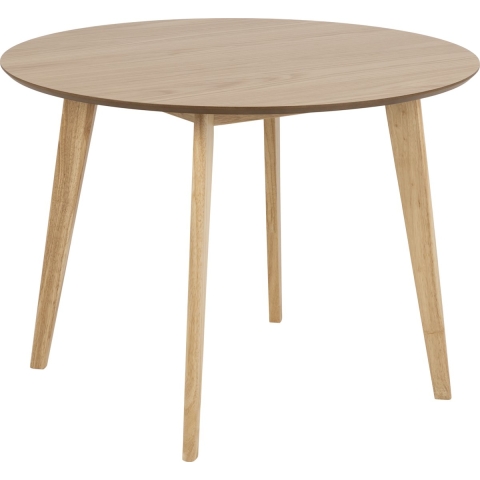 by fonQ basic Crow Eettafel - Ø 105 cm - Eiken