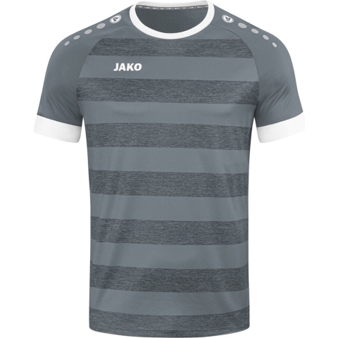 JAKO 4214 Shirt Celtic Melange Km - Steengrijs - M