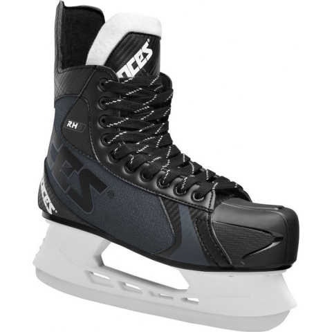 Roces - RH 6 - IJshockeyschaatsen - Volwassenen - Zwart - Wit - 42