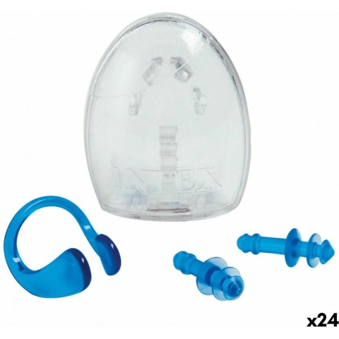 Oordopjes en neusklemmen voor het zwemmen Intex (24 Stuks)