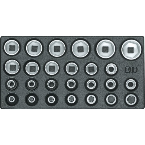 Gedore Dopsleutelset 1/2" in module - 6626580