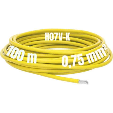 LAPP 4160210 Draad Multi-Standard SC 2.1 1 x 0.75 mm² Geel 100 m