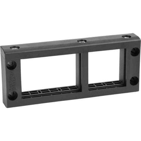 HellermannTyton VarioPlate-24_Frame-PL-BK Frame voor kabelinvoer Halogeenvrij Kunststof Zwart 1 stuk(s)
