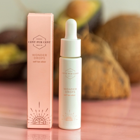 Cent Pur Cent Wonder Drops for Face Self Tanning Elixir | 12 ml