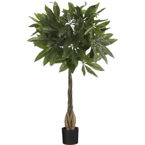 Mica Decorations Pachira Kunstplant - H80 xØ60 cm - Groen