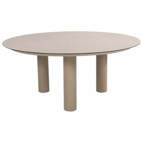 Taste Donato low dining tafel keramiek print latte dia. 160 cm - 4so