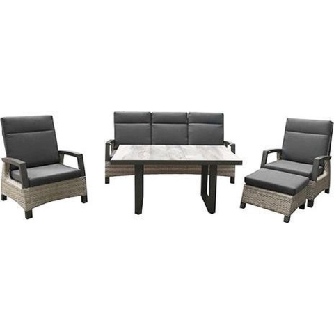 Barree Lounge Dining Set - Buitengewoon de boet
