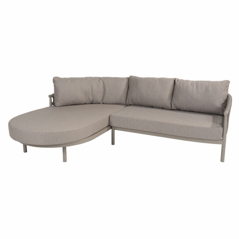Taste Catalana 1 x 2-zits lounge bank linker arm en 1 x chaise lounge rechter arm cloud - 4so