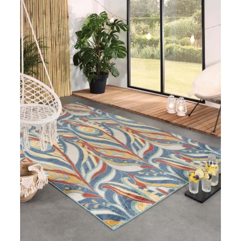 Boho&me Buitenkleed zeegras - Verano multi - 140x200 cm