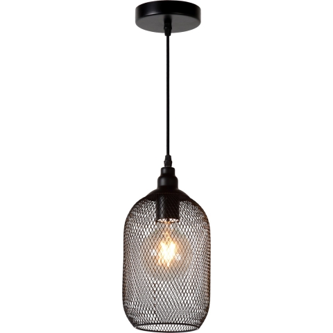 Lucide MESH Hanglamp - Zwart