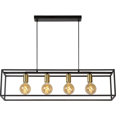 Lucide RUBEN Hanglamp - Zwart