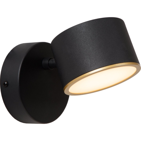 Lucide GIAN Wandlamp - Zwart