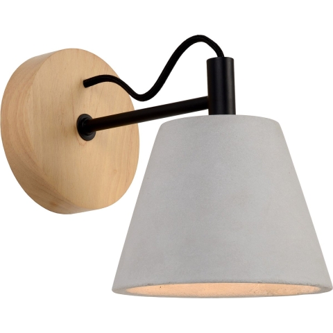 Lucide POSSIO Wandlamp - Grijs