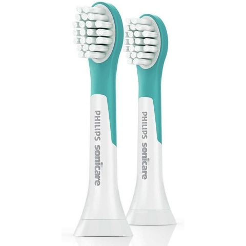 Philips Sonicare For Kids Compact HX6032/33 - Opzetborstel - 2 stuks - Groen