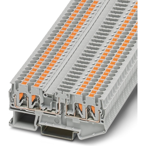 Phoenix Contact 3270094 Scheidingsklem Push-In-klem Grijs 50 stuk(s)
