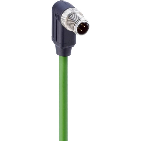 Belden 934726002-1 Sensor/actuator dataconnector, geassembleerd M12 Aantal polen (sensoren): 4 Stekker, haaks 5.00 m 1 stuk(s)